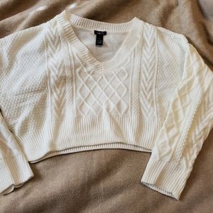 Crop top sweater